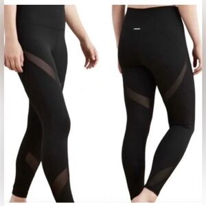 Aerie Offline Black Mesh Women's Leggings